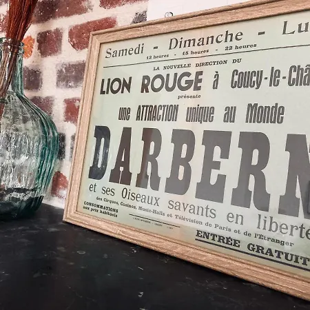 Domaine Du Lion Rouge Piscine Et Frühstückspension Coucy-le-Château-Auffrique